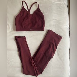 Set active Sculptflex set in Merlot - Small